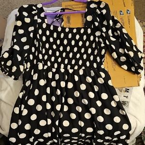 Target Ava Viv Polka Dot Women's Dress